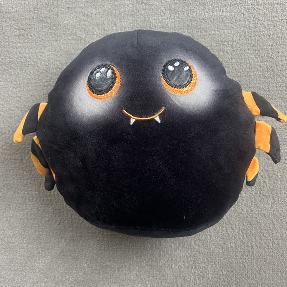 Ty Squishaboos Cobb Spider Medium Plush Black Orange Halloween Stuffed Toy — photo 2